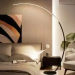 Lampadaire Arc Moderne – Design Élégant & Éclairage LED