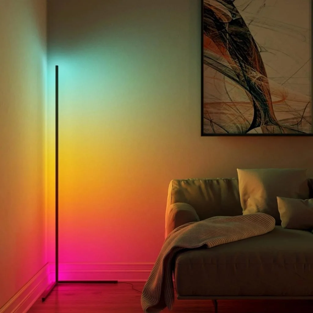 Lampadaire LED Throne Light RGB - Éclairage LED Multicolore Moderne pour Salon