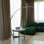 Lampadaire Arc Moderne – Design Élégant & Éclairage LED