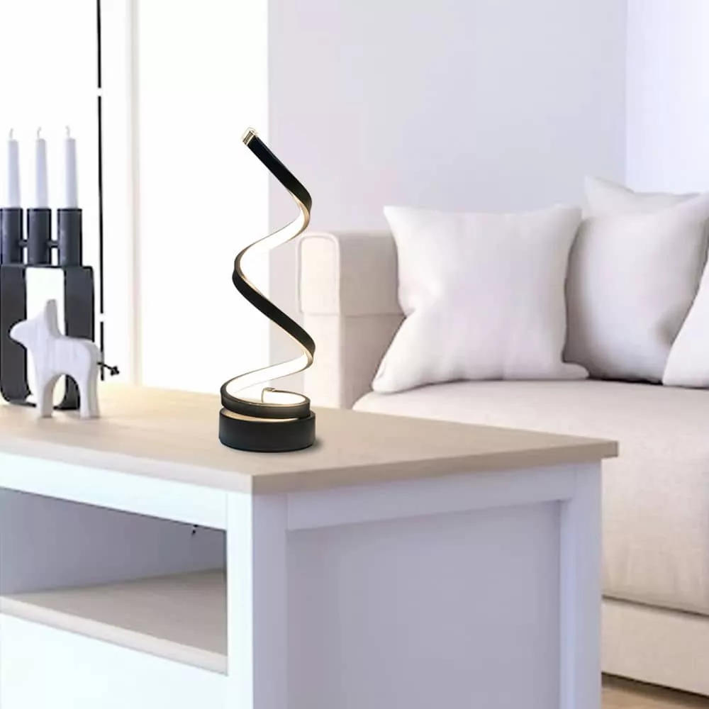 Lampe de Table Spirale - Éclairage LED Design