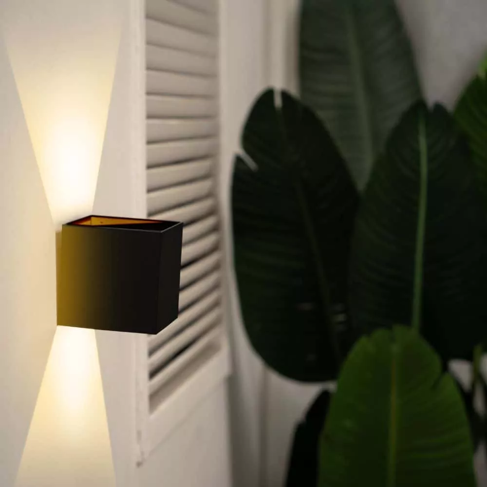 Applique Murale Cube - Éclairage LED Design pour Intérieur et Extérieur