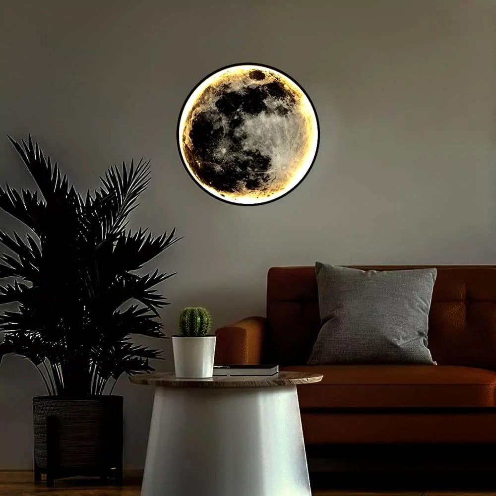 Applique Murale LUNA LED - Éclairage Décoratif Pour Une Ambiance Sereine