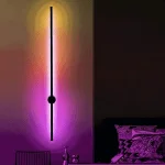 Applique Murale Minimalist Laser RGB - Éclairage Coloré et Minimaliste pour Ambiance Moderne