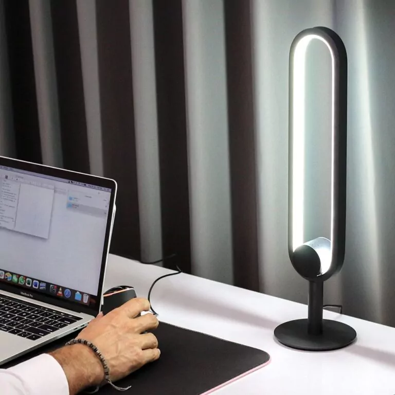 Inoleds Lampe de Table Scoop Aluminium