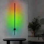 Applique Murale Minimalist Laser RGB - Éclairage Coloré et Minimaliste pour Ambiance Moderne
