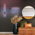Applique Murale Minimalist Laser RGB - Éclairage Coloré et Minimaliste pour Ambiance Moderne