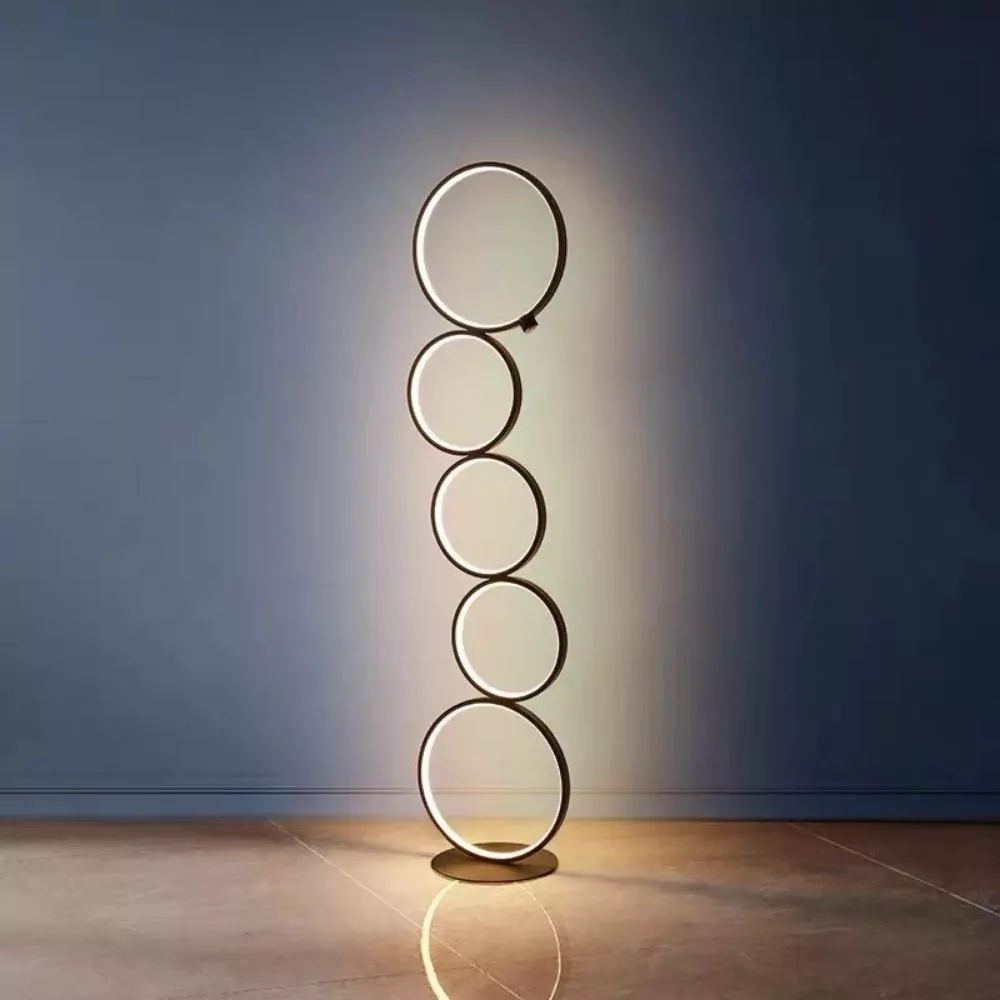 Lampadaire Rings