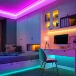 Ruban LED Connecté Intelligemment – Contrôle via App & Voix