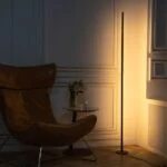 Lampadaire Halo - Éclairage LED - Minimaliste pour Salon ou Bureau