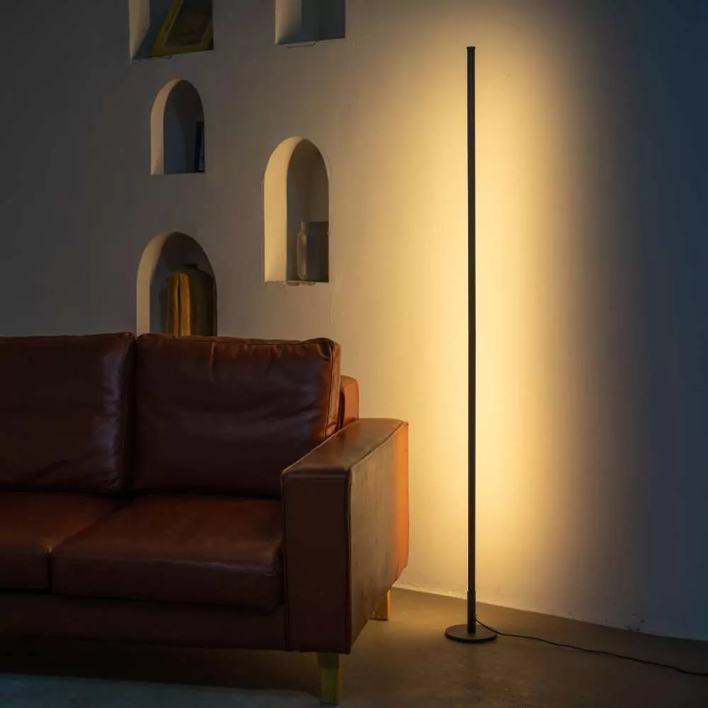 Lampadaire Halo Dimmable - Éclairage LED - Minimaliste pour Salon ou Bureau
