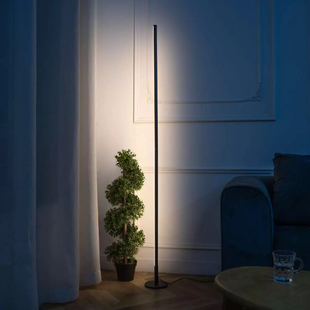 Lampadaire Halo Dimmable - Éclairage LED - Minimaliste pour Salon ou Bureau