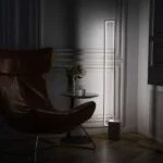 Lampadaire LED Quadra - Luminaire LED Design Géométrique pour Salon Moderne