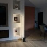 Lampadaire LED Quadra - Luminaire LED Design Géométrique pour Salon Moderne