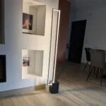 Lampadaire LED Quadra - Luminaire LED Design Géométrique pour Salon Moderne