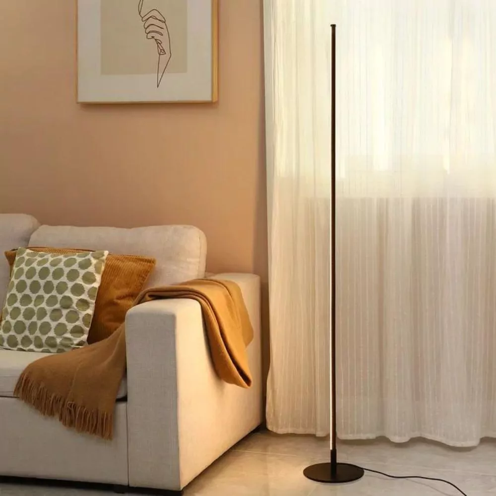 Lampadaire Halo Dimmable - Éclairage LED - Minimaliste pour Salon ou Bureau