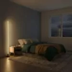 Lampadaire Halo - Éclairage LED - Minimaliste pour Salon ou Bureau