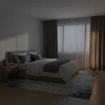 Lampadaire Halo - Éclairage LED - Minimaliste pour Salon ou Bureau