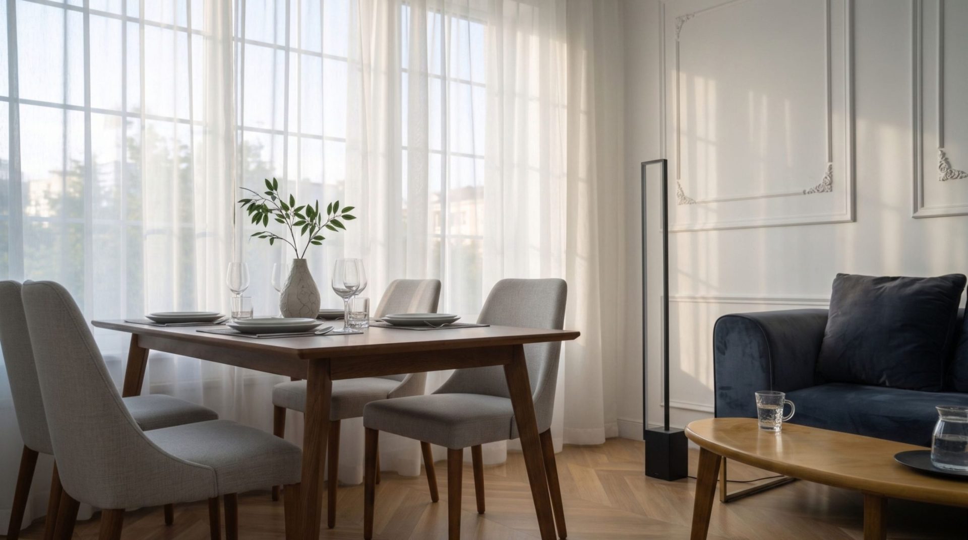 Lampadaire LED Quadra