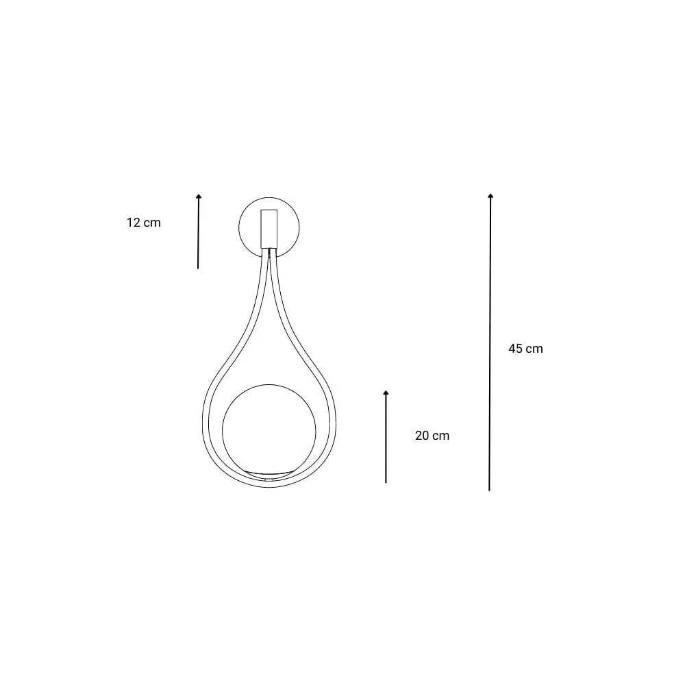 Lampe Murale LED Klok - Design pour Intérieur et Extérieur