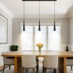 Suspension d'interieur dimmable mavea noire