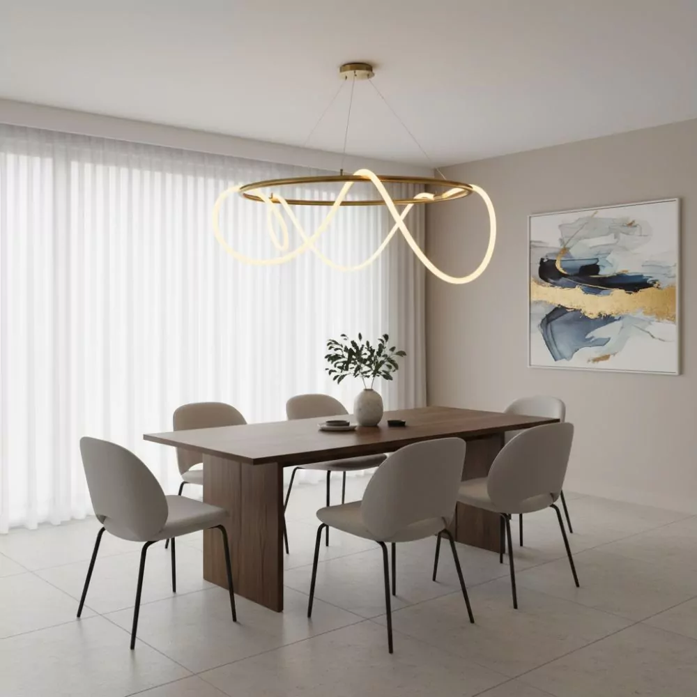 Suspension Ninga - Suspension LED Design pour Salle à Manger ou Salon