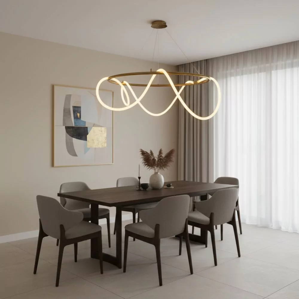 Suspension Ninga - Suspension LED Design pour Salle à Manger ou Salon