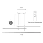 Suspension Jetta - Design Moderne en Métal | Éclairage Élégant
