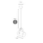 Lampe Suspendue Nordique - Design Scandinave pour Ambiance Chaleureuse