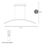 Suspension Keula Noire