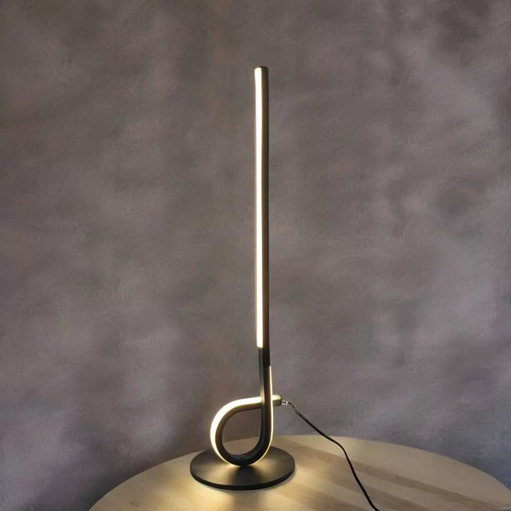 Lampe de Table Design Isa - Éclairage Moderne LED pour Salon, Chambre ou Bureau