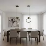 Suspension LED Vintera - Luminaire LED Design en bois et métal