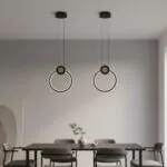 Suspension LED Vintera - Luminaire LED Design en bois et métal
