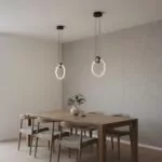 Suspension LED Vintera - Luminaire LED Design en bois et métal