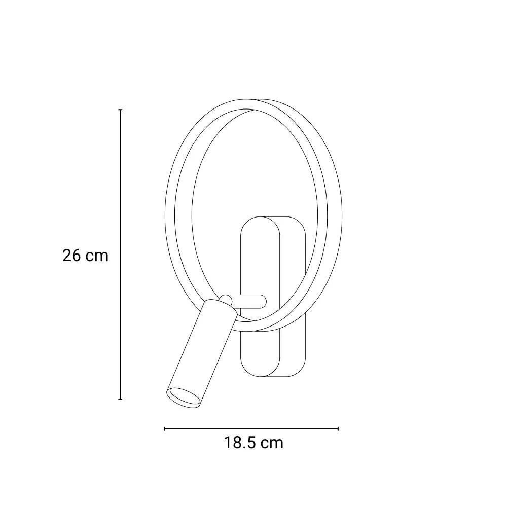 Applique Murale Falla - Luminaire LED Design Géométrique