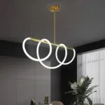 Suspension Eclair - Design LED Élégant pour Salon ou Salle à Manger