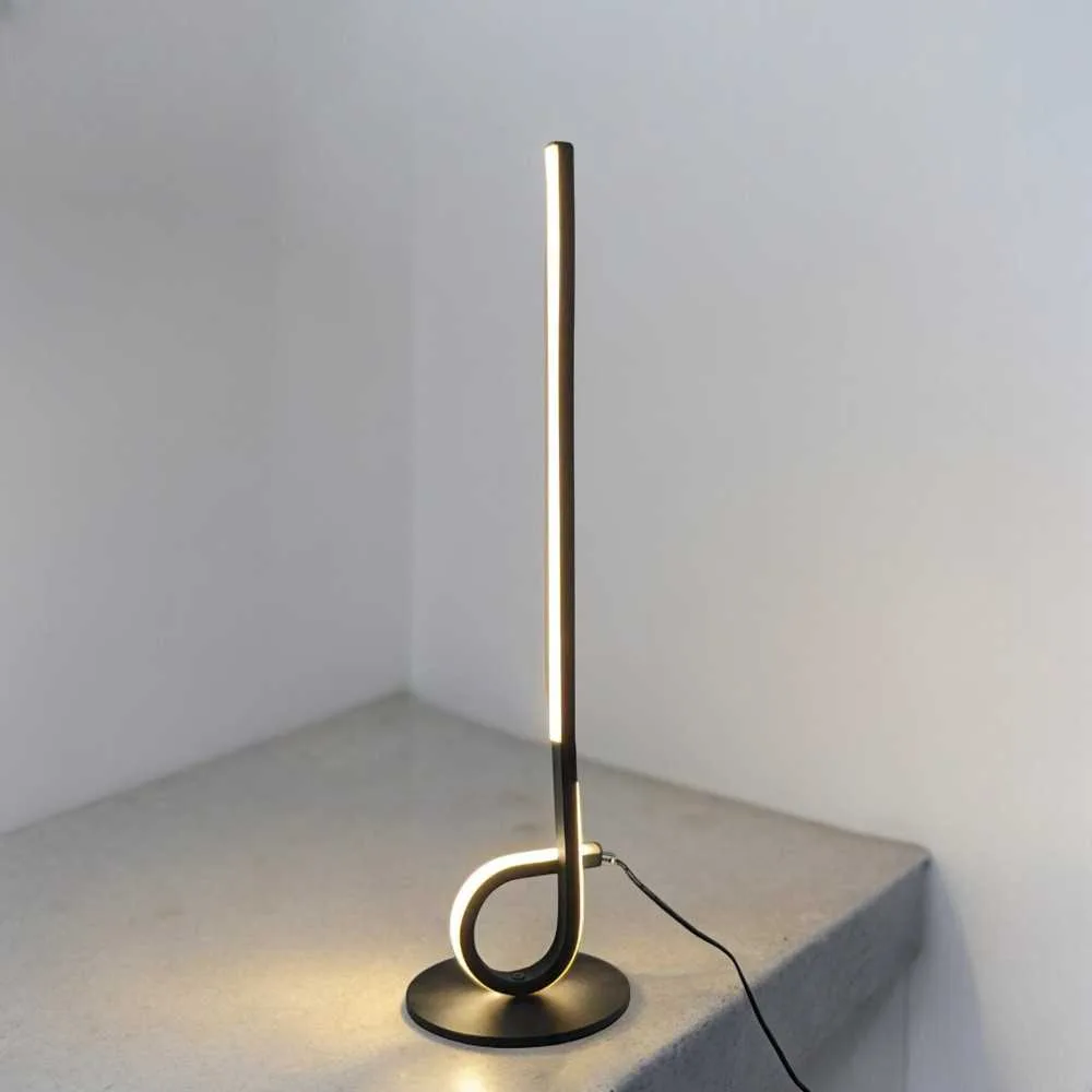 Lampe de Table Design Isa - Éclairage Moderne LED pour Salon, Chambre ou Bureau