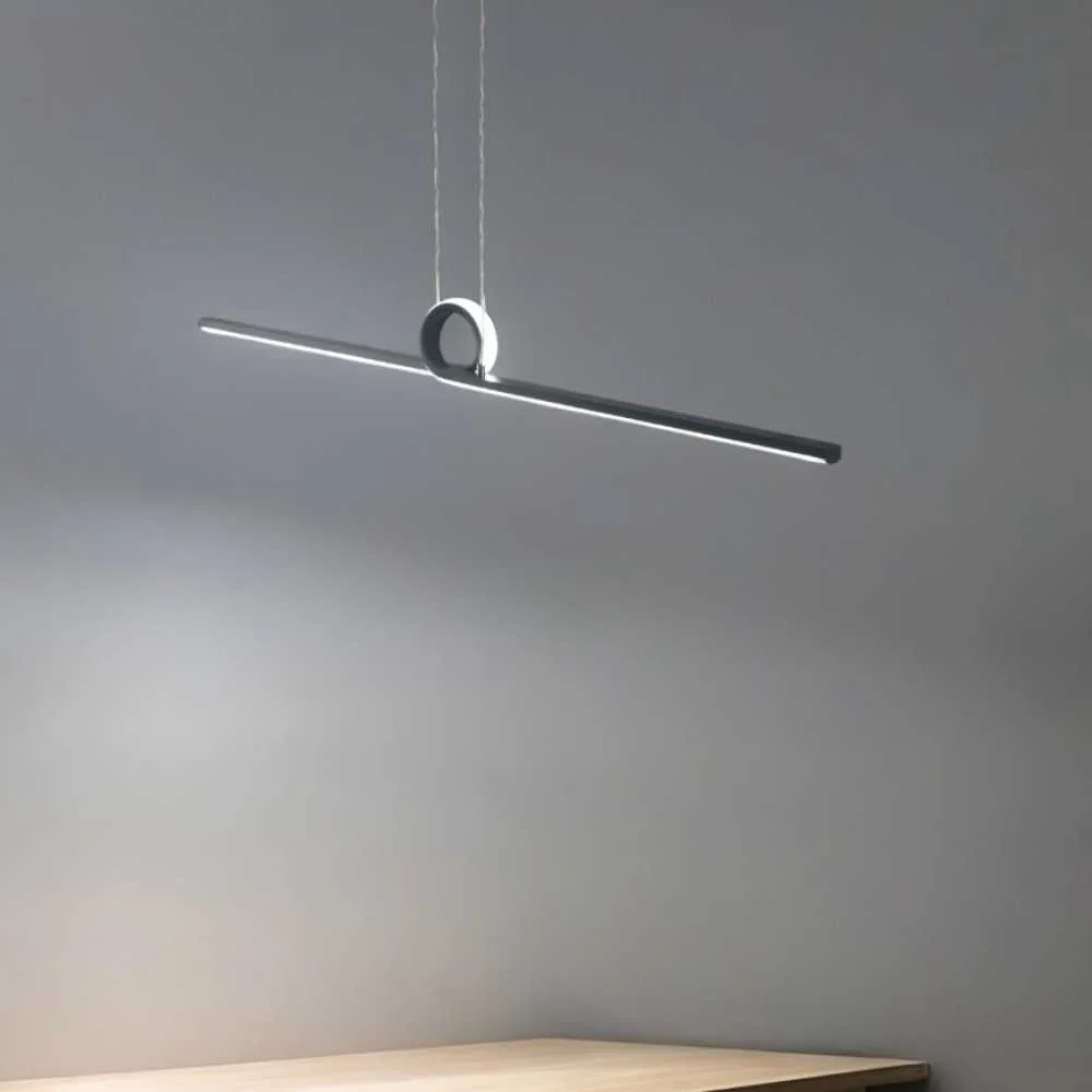 Suspension Odine - Luminaire LED Élégant pour Salon ou Chambre