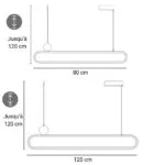 Suspension LED Odina - Luminaire LED en Aluminium