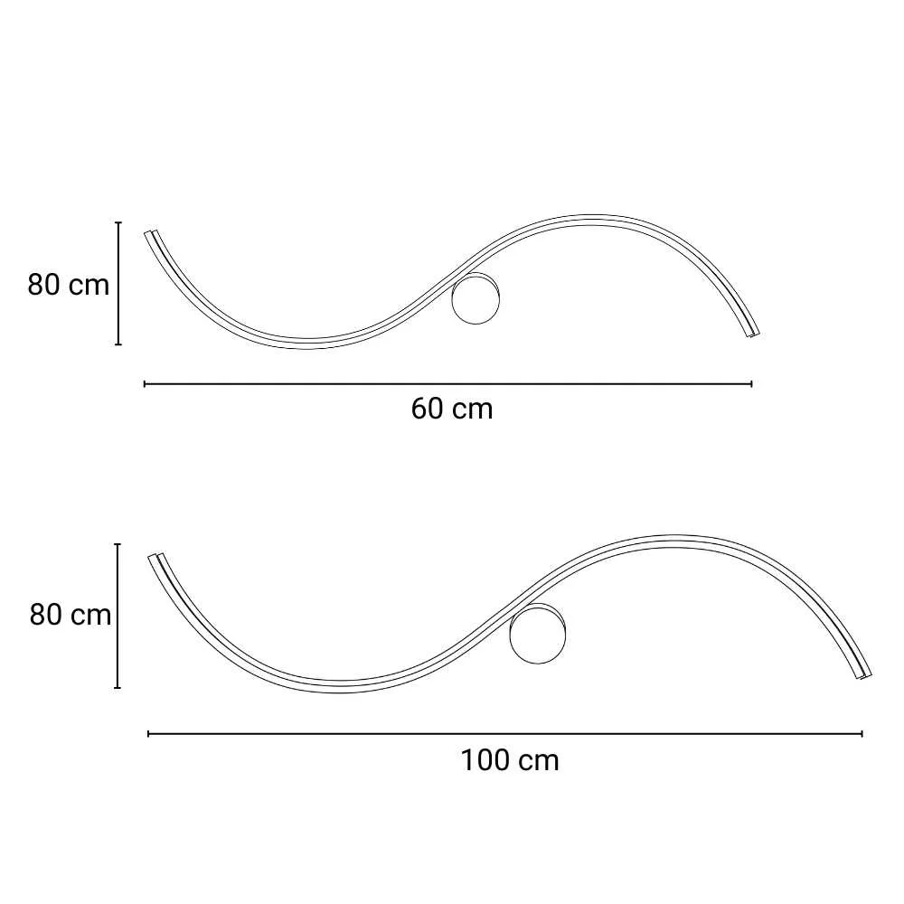 Applique Murale Vana - Éclairage LED Moderne