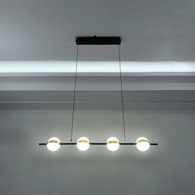 Suspension luminaire pour une chambre artisanale