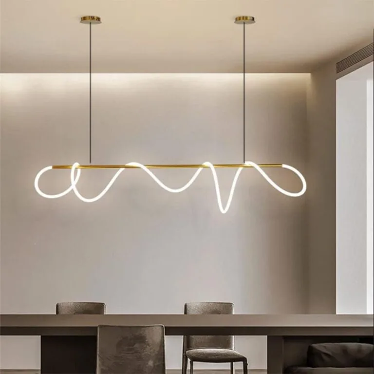 Suspension Luminaire Blanche pour Salon - Parfaite pour un Intérieur Épuré