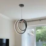 Suspension LED Oriana - Luminaire LED en forme arrondie