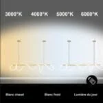 Suspension LED Valkyri - Luminaire LED Design Élégant pour Intérieur Moderne