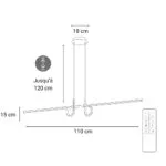 Suspension Design Fall - Luminaire LED Moderne pour Entrée ou Cuisine