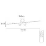 Plafonnier Moderne Musa - Éclairage LED pour Salon, Cuisine ou Entrée