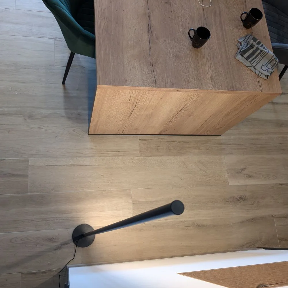 Lampadaire Halo Dimmable - Éclairage LED - Minimaliste pour Salon ou Bureau