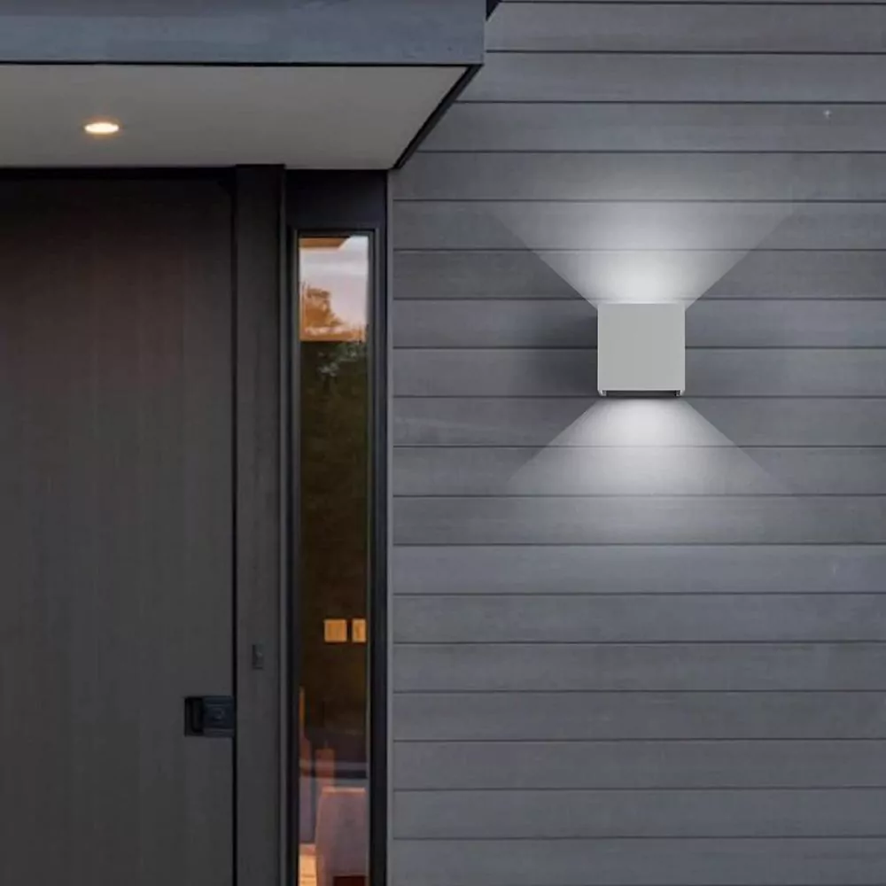 Applique Murale Cube - Design pour Intérieur et Extérieur