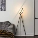 Lampadaire Croissant De Lune LED Design - Eclairage Moderne 3000-6000k
