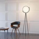 Lampadaire Croissant De Lune LED Design - Eclairage Moderne 3000-6000k