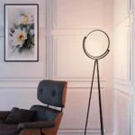 Lampadaire Croissant De Lune LED Design - Eclairage Moderne 3000-6000k
